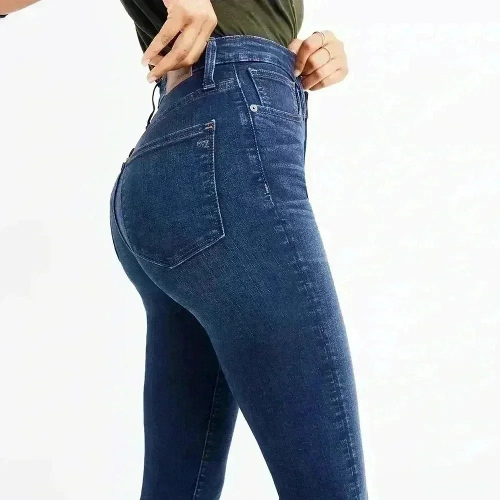 New Madewell Curvy High Rise Skinny Jeans Tarren Wash Sz 24